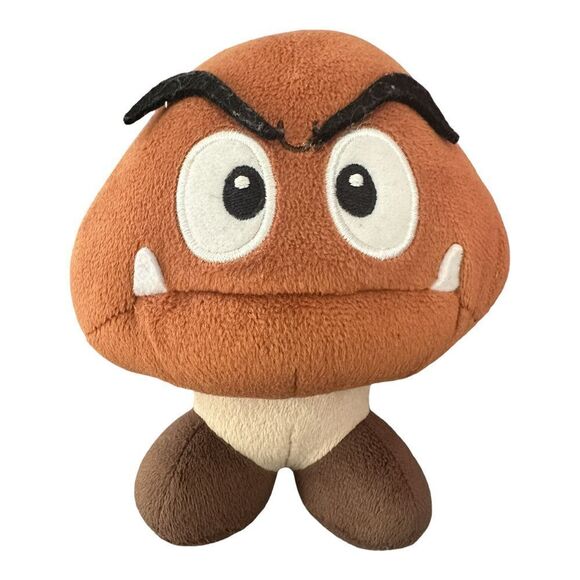 Little Buddy Super Mario All Star Collection 1427 Goomba Stuffed Plush, 5" - Picture 1 of 5